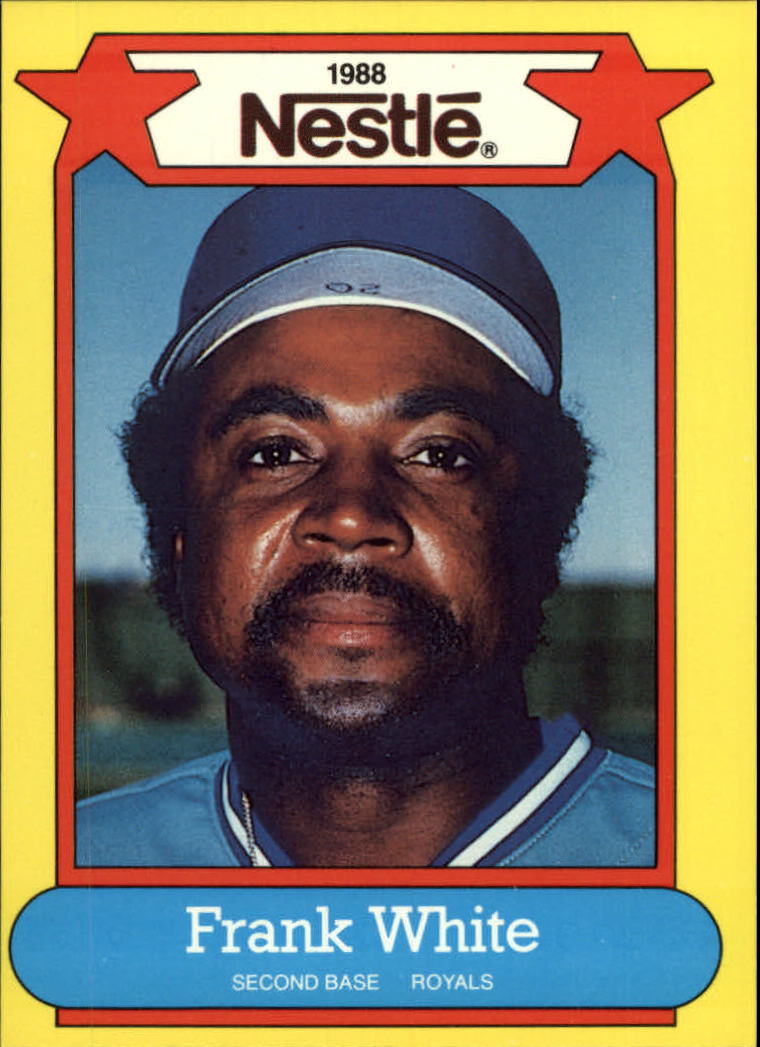 1988 Nestle Baseball Cards     029      Frank White